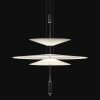 Vibia Suspensions | Suspension Flamingo Plastique Blanc Led / O 90 X H 100 Cm - Vibia