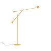 Artemide Lampadaires | Lampadaire Ixa Led Metal Jaune / Orientable - Artemide