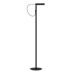 Nemo Lampadaires | Lampadaire Type Led Metal Noir / Liseuse Orientable - H 140 Cm - Nemo