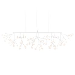 Moooi Suspensions | Suspension Heracleum Iii Linear Metal Blanc / Led L 155 X 71 Cm - Moooi