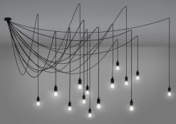 Seletti Suspensions | Suspension Maman Dimmable Plastique / 14 Ampoules Led Incluses - Compatible Variateur - Seletti