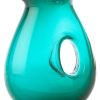 Pols Potten Carafes Et Decanteurs | Carafe Jug With Hole Verre Vert 1 Litre - Pols Potten