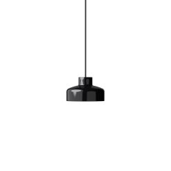 NINE Suspensions | Suspension Lacquer Led Small Metal Noir / O 16,5 X H 10,1 Cm - Nine