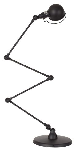 JieldÉ Lampadaires | Lampadaire Signal Zigzag Metal Noir 4 Bras Articule - H Max 120 Cm - Jielde