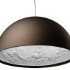 Flos Suspensions | Suspension Skygarden 2 Metal Pierre Marron / O 90 Cm - Halogene - Flos