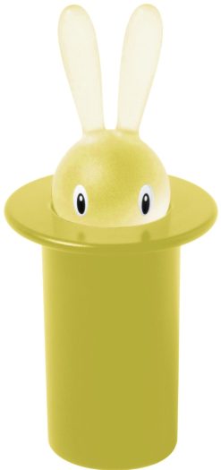 Alessi Autour Du Vin | Porte Cure-Dents Magic Bunny Plastique Jaune - Alessi