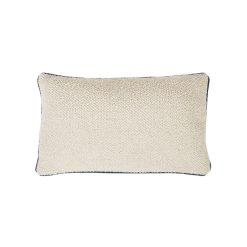 Leliu00e8vre Paris Deco Textile | Coussin Bibi Court Tissu Par Jose Levy / 42 X 25 Cm - Exclusivite Made In Design - Lelievre Paris