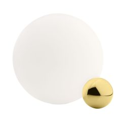 Flos Led | Lampe De Table Copycat Led Metal Verre / O 30 Cm - Or 24 Carats - Flos