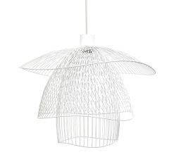 Forestier Suspensions | Suspension Papillon Small Metal Blanc / O 56 Cm - Forestier