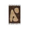 Ferm Living Deco Textile | Tapis Abstract Small Tissu Marron / 120 X 80 Cm - Noue Main - Ferm Living