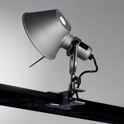 Artemide Led | Applique Avec Prise Tolomeo Pinza Led Metal / Spot A Pince - H 23 Cm - Artemide