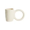 Petite Friture Tasses Et Mugs | Mug Donut Large Ceramique Beige / O 9 X H 12 Cm - Petite Friture