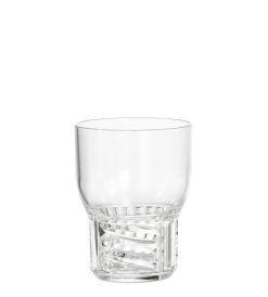 Kartell Verres | Verre Trama Small Plastique Transparent / H 11 Cm - Kartell