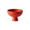 raawii Saladiers, Coupes Et Bols | Coupe Strom Small Ceramique Orange / O 15 Cm - Fait Main - Raawii