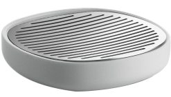 Alessi Accessoires Salle De Bain | Porte-Savon Birillo Metal Plastique Blanc - Alessi