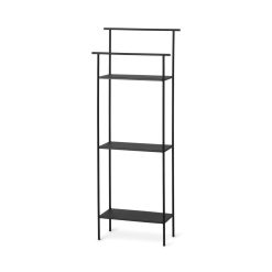 Ferm Living Accessoires Salle De Bain | Etagere Dora Metal / L 30 X Prof. 13 X H 79 Cm - Porte-Serviettes Integres - Ferm Living