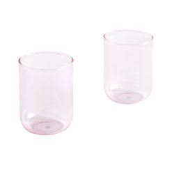 Hay Verres | Verre Tint Large Verre Rose / Set De 2 - H 9 Cm / 300 Ml - Hay