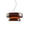 Marset Suspensions | Suspension Bohemia Led Plastique Orange / O 84 Cm - Marset