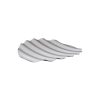 Muuto Corbeilles, Centres De Table | Plateau Wave Gris Argent Metal / O 50 Cm - Muuto