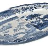 Seletti Plateaux Et Plats De Service | Plat Hybrid Diomira Ceramique Bleu / 37 X 24 Cm - Seletti