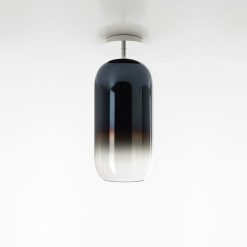 Artemide Plafonniers | Plafonnier Gople Mini Verre Bleu Transparent / H 35 Cm - Artemide