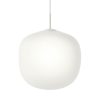 Muuto Suspensions | Suspension Rime Verre Blanc / O 45 - Souffle Bouche - Muuto