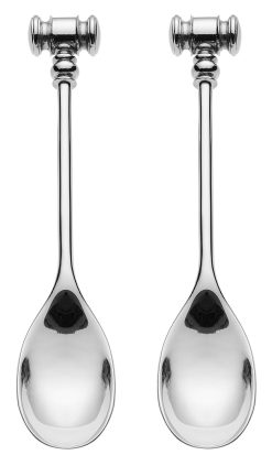 Alessi Couverts | Cuillere Dressed Metal Pour Oeufs A La Coque / Lot De 2 - Alessi