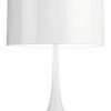 Flos Lampes De Table | Lampe De Table Spun Light T1 Metal Blanc / H 57 Cm - Flos