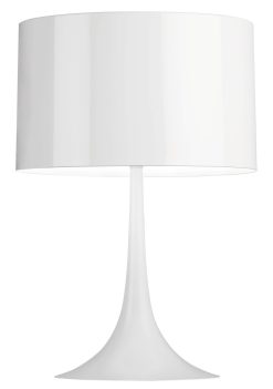 Flos Lampes De Table | Lampe De Table Spun Light T1 Metal Blanc / H 57 Cm - Flos