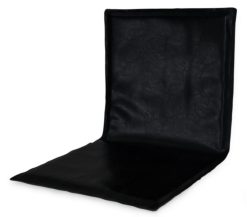 Zeus Coussins | Coussin D'Assise Slim Sissi Cuir Noir / Pour Chaise Slim Sissi - Zeus