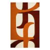 PINTON Deco Textile | Tapis Signature By Pinton Orange / 180 X 250 Cm - Tufte Main - Pinton