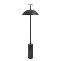 Kartell Lampadaires | Lampadaire Geen-A Metal Noir / Liseuse / H 132 Cm - Kartell