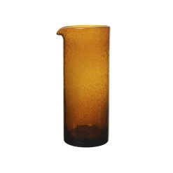 Ferm Living Carafes Et Decanteurs | Carafe Oli Verre Orange / Souffle Bouche - 1 Litre - Ferm Living