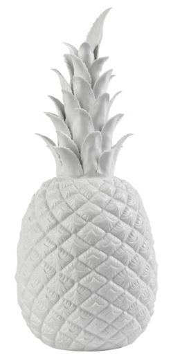 Pols Potten Objets Deco Et Cadres-Photos | Decoration Pineapple Small Ceramique / O 14 X H 32 Cm - Porcelaine - Pols Potten