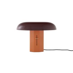 &tradition Lampes De Table | Lampe De Table Montera Jh42 Metal Orange / L 45 X H 33 Cm - &Tradition