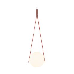 Moooi Suspensions | Suspension Nomnom Light Metal Verre Rouge / Led - O 22 Cm - Moooi