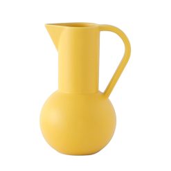 raawii Carafes Et Decanteurs | Carafe Strom Large Ceramique Jaune / 3 L - H 28 Cm / Fait Main - Raawii