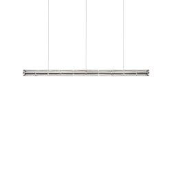 Flos Suspensions | Suspension Luce Orizzontale S2 Verre / Led - L 207,2 Cm - Flos