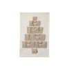 Ferm Living Decorations De Noel | Calendrier De L'Avent Pine Mini Tissu / 24 Pochettes Tissu Numerotees - L 50 X H 69 Cm - Ferm Living