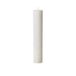 Ferm Living Decorations De Noel | Bougie De L'Avent Pure Cire Blanc / Calendrier De L'Avent - H 30 Cm - Ferm Living