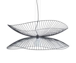 Forestier Suspensions | Suspension Libellule Large Metal Noir / O 100 X H 40 Cm - Forestier