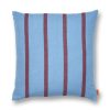 Ferm Living Deco Textile | Coussin Grand Tissu Bleu / Lin & Coton - 50 X 50 Cm - Ferm Living