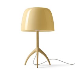 Foscarini Lampes De Table | Lampe De Table Lumiere Nuances Piccola Verre Jaune / H 35 Cm - Foscarini