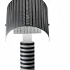 Artemide Lampes De Table | Lampe De Table Masters' Pieces - Shogun Metal Blanc Noir / 1986 - Artemide