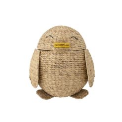 Bloomingville Paniers Et Petits Rangements | Panier Pingo Fibre Vegetale Beige / O 38 X H 47 Cm - Jacinthe D'Eau - Bloomingville