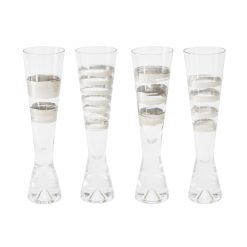 Tom Dixon Verres | Flute A Champagne Twenty Tank Verre / Set De 4 - Edition Limitee 20Eme Anniversaire - Tom Dixon