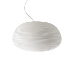 Foscarini Suspensions | Suspension Rituals 2 Verre Blanc / O 34 X H 19 Cm - Foscarini