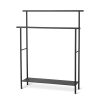 Ferm Living Portemanteaux Et Pateres | Porte-Serviettes Dora Metal Noir / L 72,5 X H 88 Cm - Ferm Living