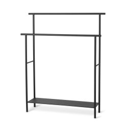 Ferm Living Portemanteaux Et Pateres | Porte-Serviettes Dora Metal Noir / L 72,5 X H 88 Cm - Ferm Living