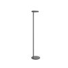 Flos Led | Lampadaire Oblique Led Metal Noir - Flos